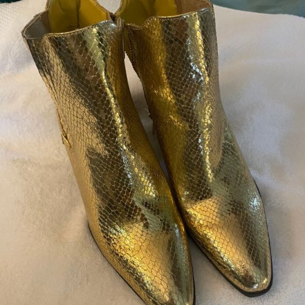 Gold New Boots